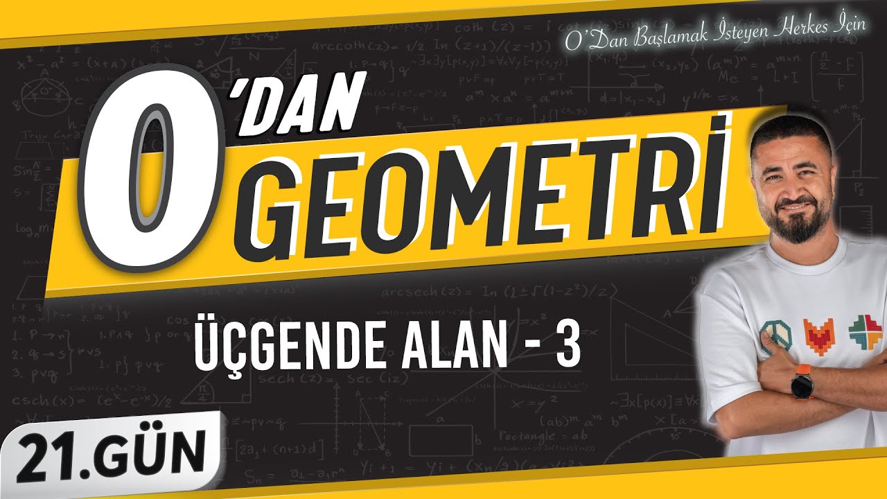 &Uuml;&ccedil;gende Alan 3 | 0 DAN Geometri Kampı 21.G&uuml;n | Rehber Matematik