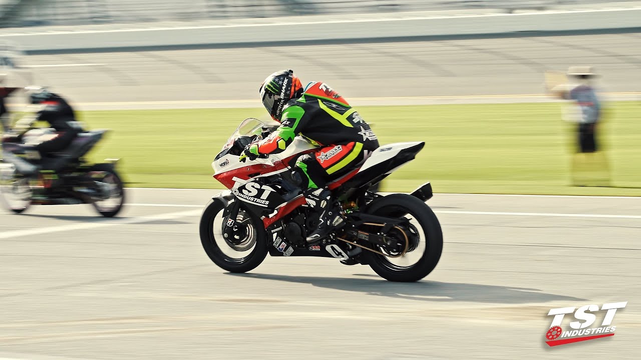 Выиграли национальный чемпионат на нашем Kawasaki Ninja 400! (2020 Daytona ROC - ASRA Moto3)
