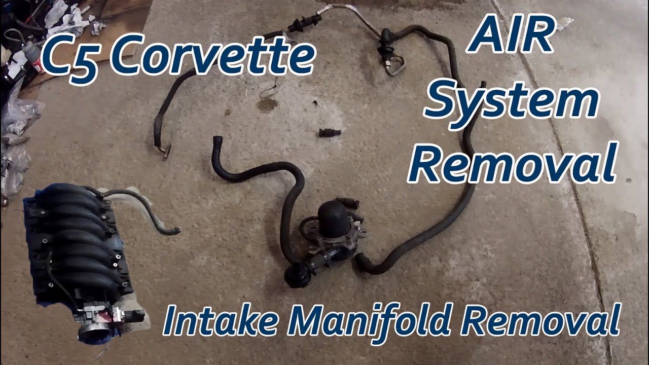 C5 Corvette - AIR System Removal - Intake Manifold Removal