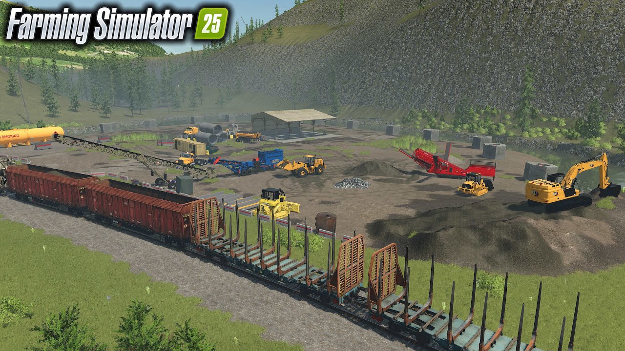 Farming Simulator 25 🚧 Yukon Back Country Map 🚧 Episode 1 - Screening Dirt👷&zwj;♂️
