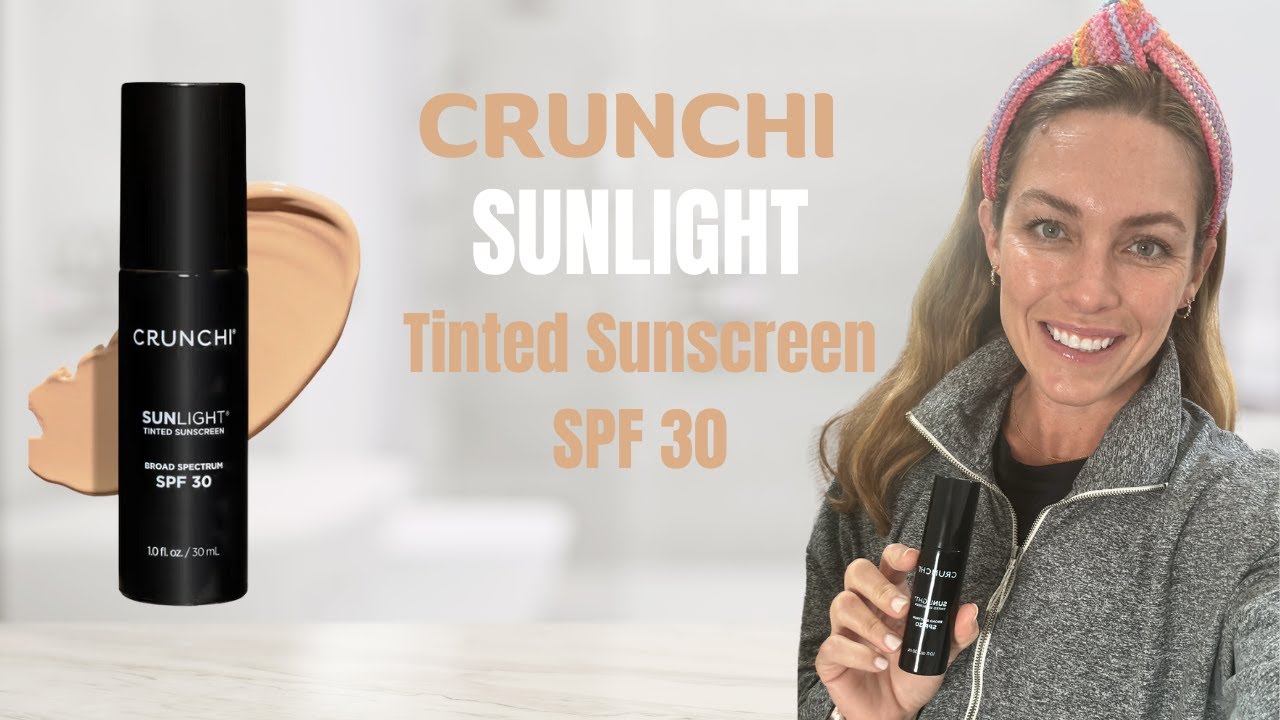 How to use Crunchi's Sunlight Tinted SPF 30