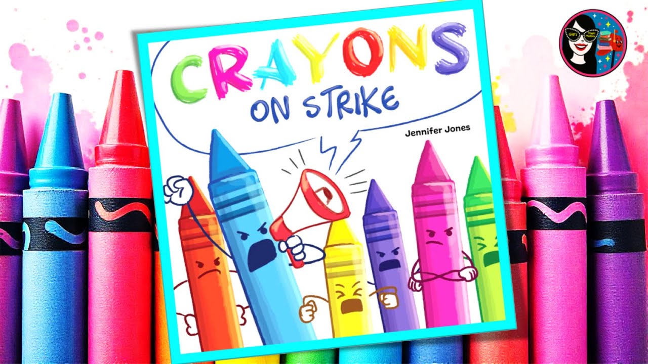 🖍️ CRAYONS ON STRIKE! | READ ALOUD