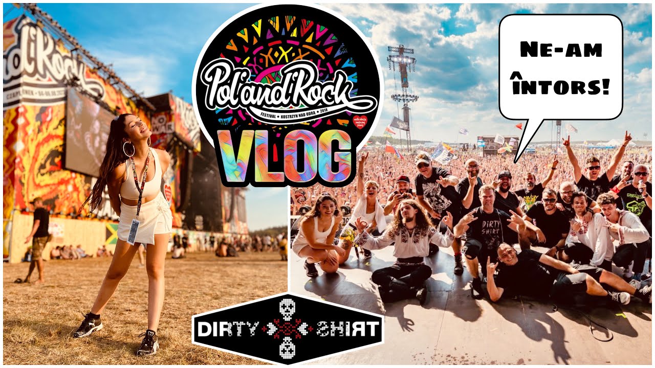 🌻POLAND ROCK Vlog: Concert cu Dirty Shirt & Bungee Jumping😱