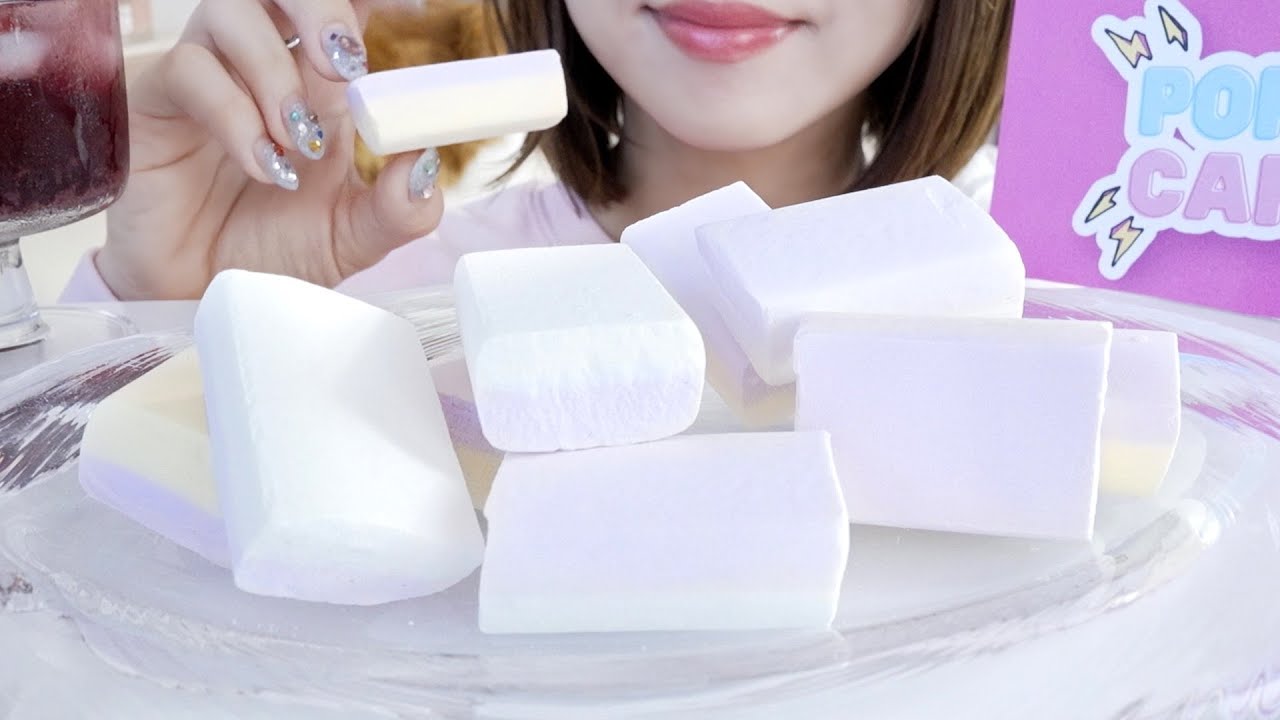 【咀嚼音】海外で話題の常温のアイス！？がひんやりサクサクで近未来すぎる【ASMR/EATINGSOUNDS】