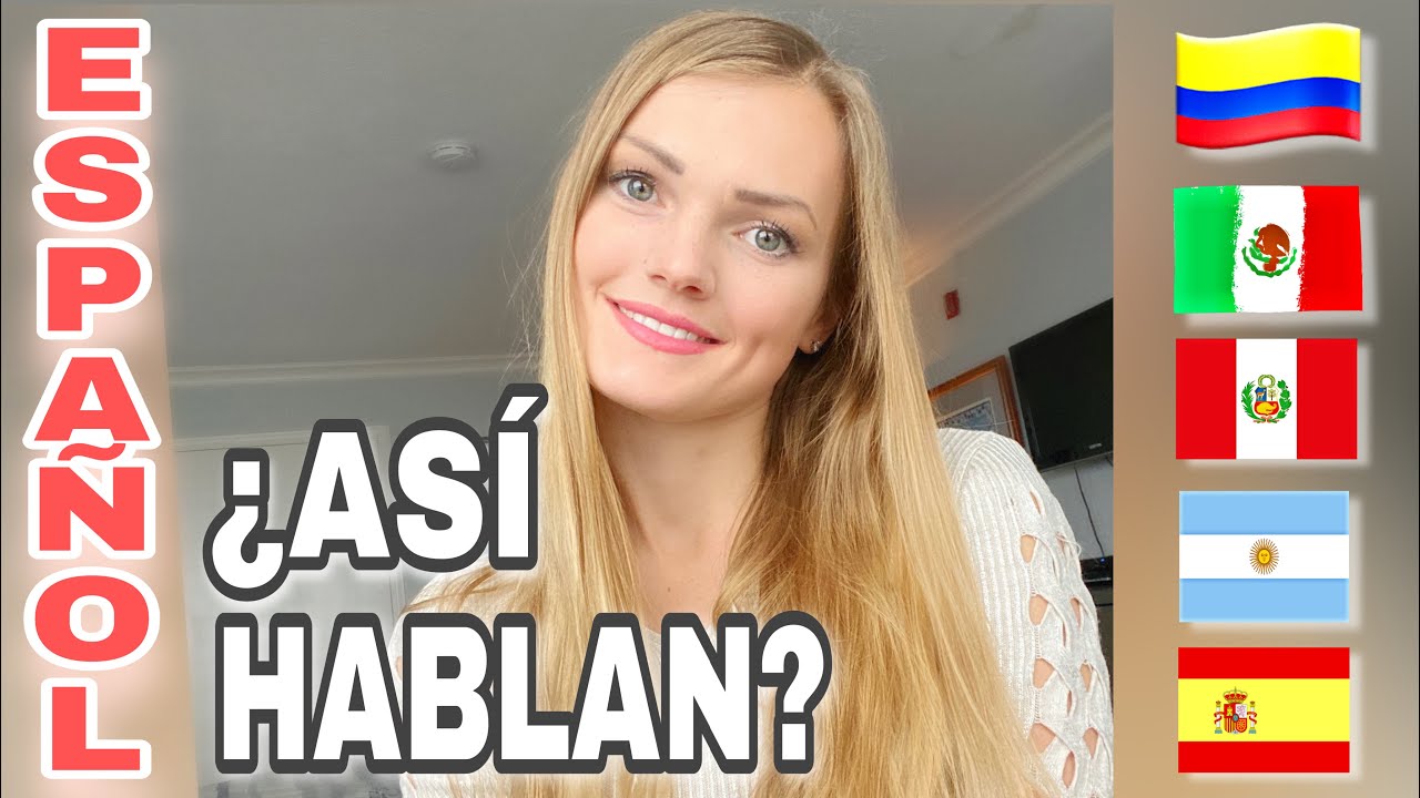 Ucraniana Habla de diferentes ACENTOS del ESPAÑOL - No te pierdas el acento chileno
