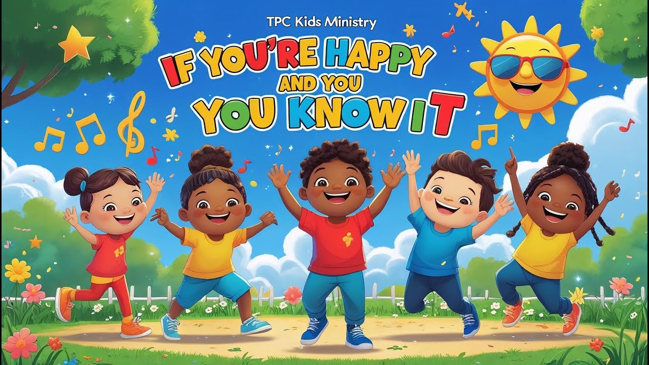 If You’re Happy and You Know It | Christian Kids Action Song | TPC History Saves
