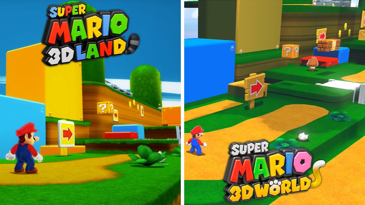 What If Super Mario 3D Land Was Recreated in Super Mario 3D World? - Full Walkthrough
