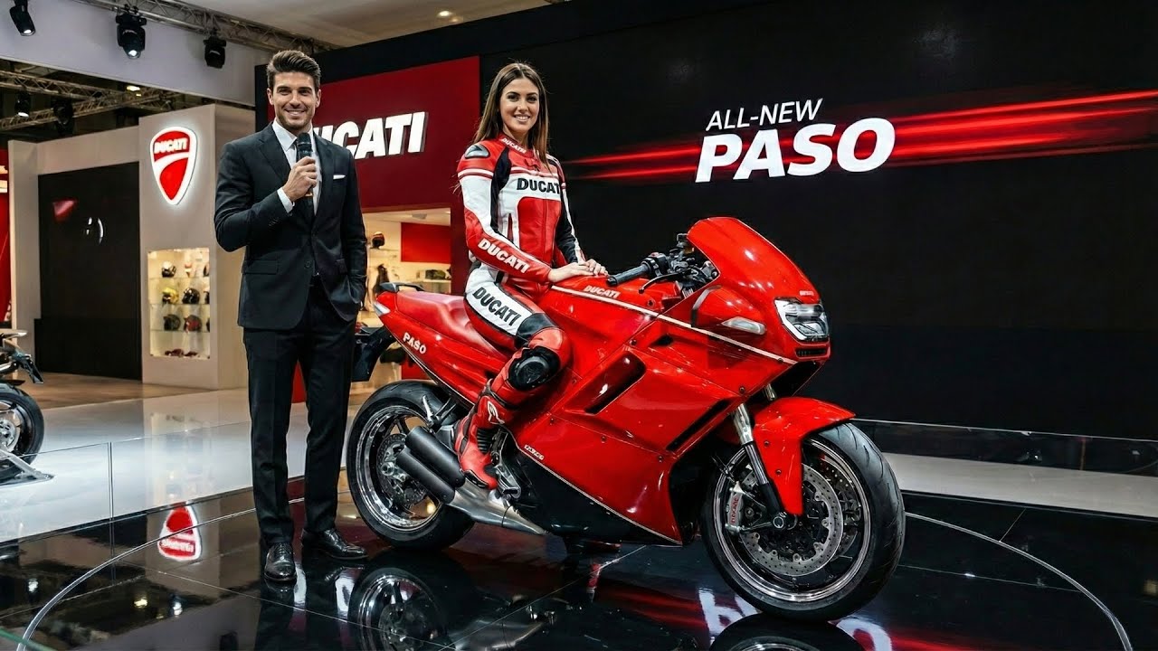 Представлен новый Ducati 950 Paso 2026 года!! — Легендарный Paso вернулся!