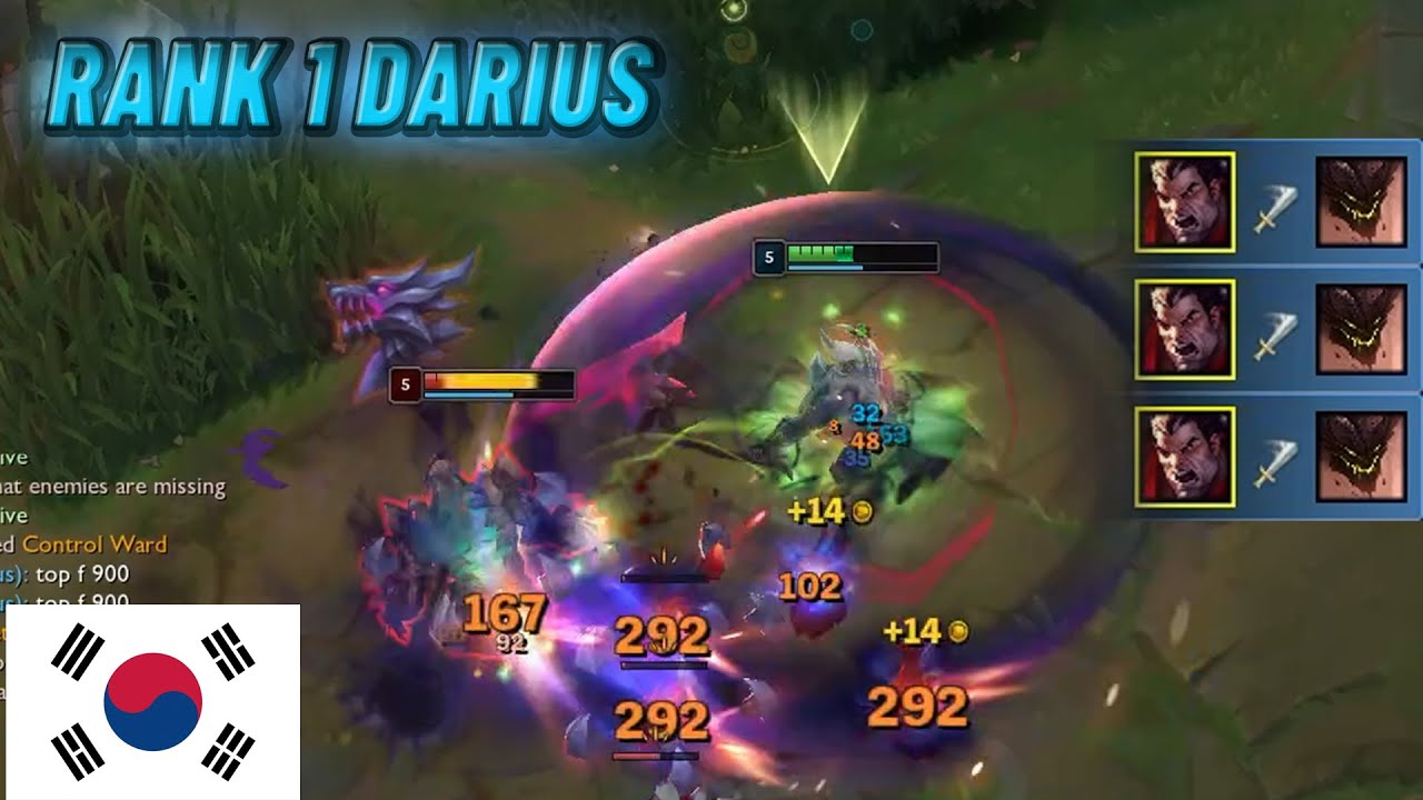 Rank 1 Darius RaiderGO finds Challenger Korean Malphite