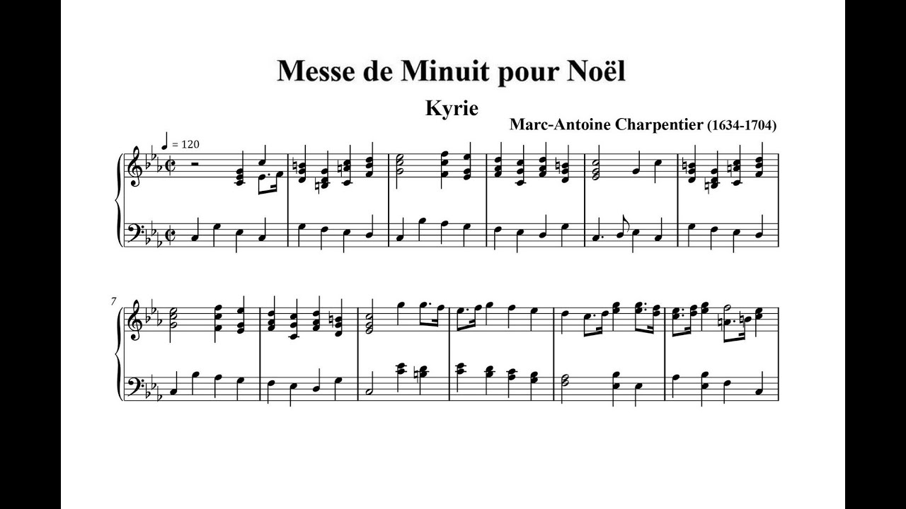 Charpentier, Marc-Antoine (1643 - 1704) Messe de Minuit pour Noël