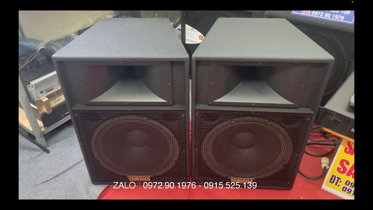 Review Chi Tiết Cặp Loa Yamaha S115 IVS Siêu Khủng Tại Sang Audio
