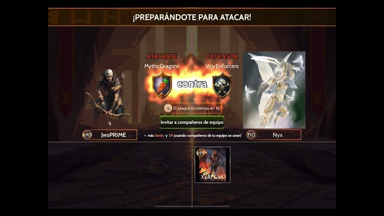 War Dragons Aeroth 80%Autobatle vs 247 B double defended