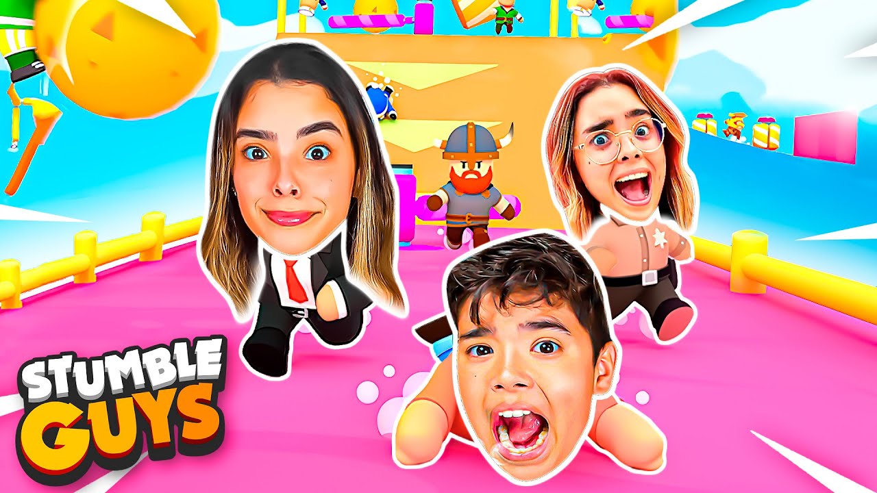 O JOGO MAIS ENGRAÇADO E DIFÍCIL DE TODOS !!! - (Stumble Guys)
