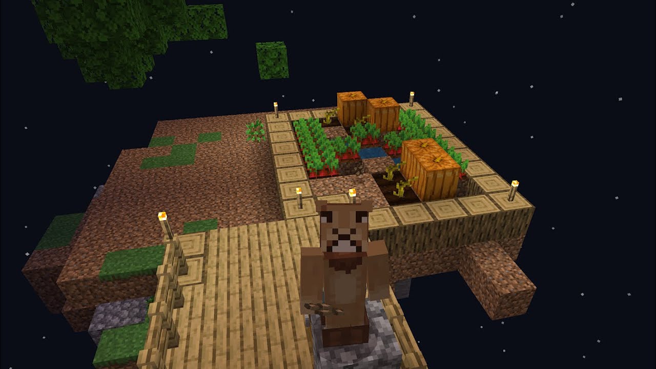 Skyblock fixing my farm Island - episode 4