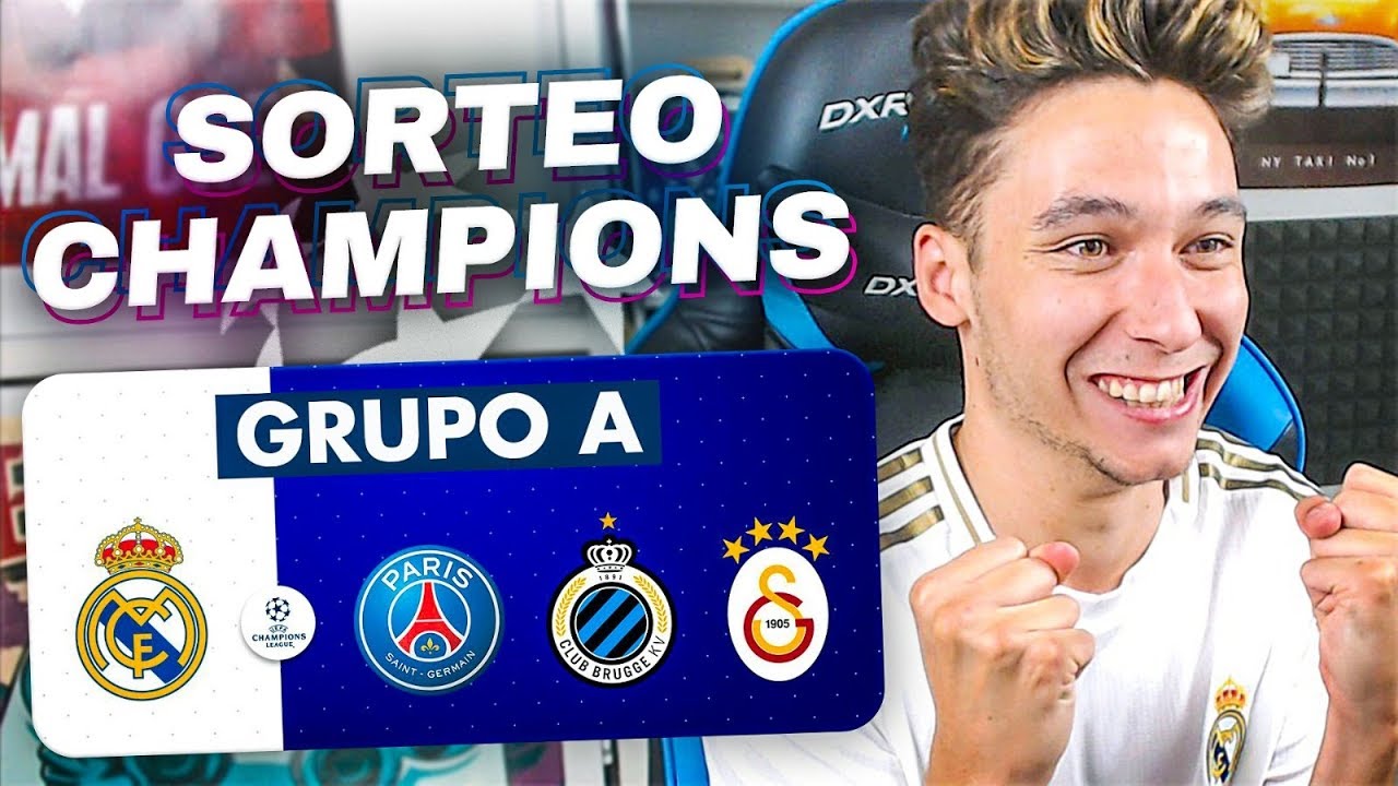 REACCIONES DE UN HINCHA AL SORTEO DE GRUPOS DE LA CHAMPIONS LEAGUE!!!