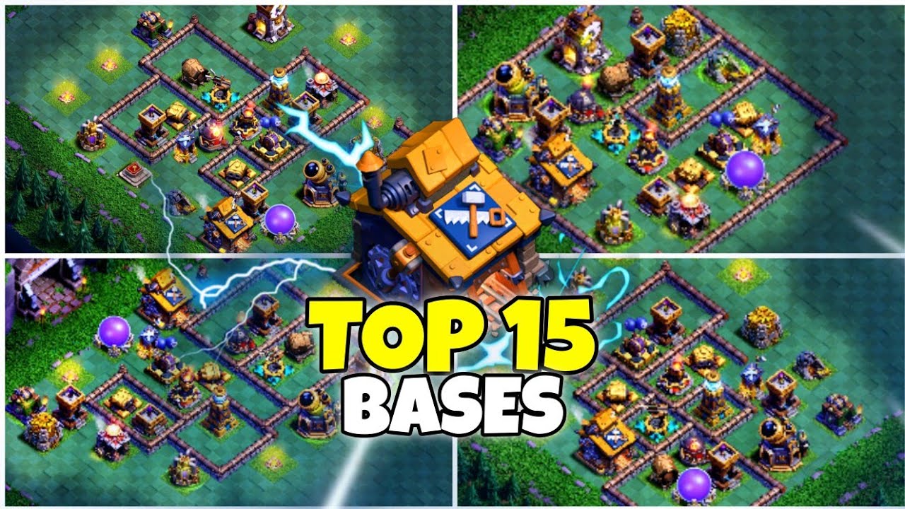 TOP 15 Best BUILDER HALL 10 BASES + Link for All !| Clash of Clans Builder Base 2.0 