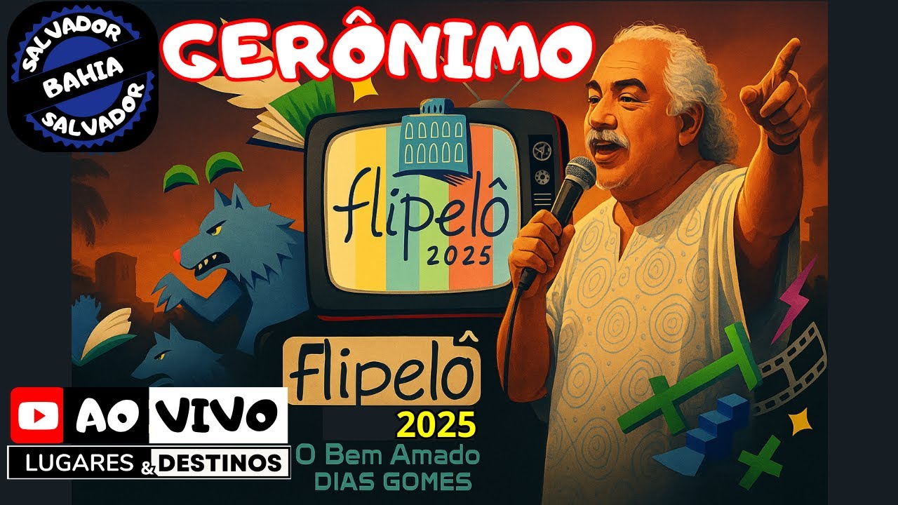 Show de Gerônimo no Pelourinho | Centro Histórico de Salvador Bahia ● Ao ViVo IRL