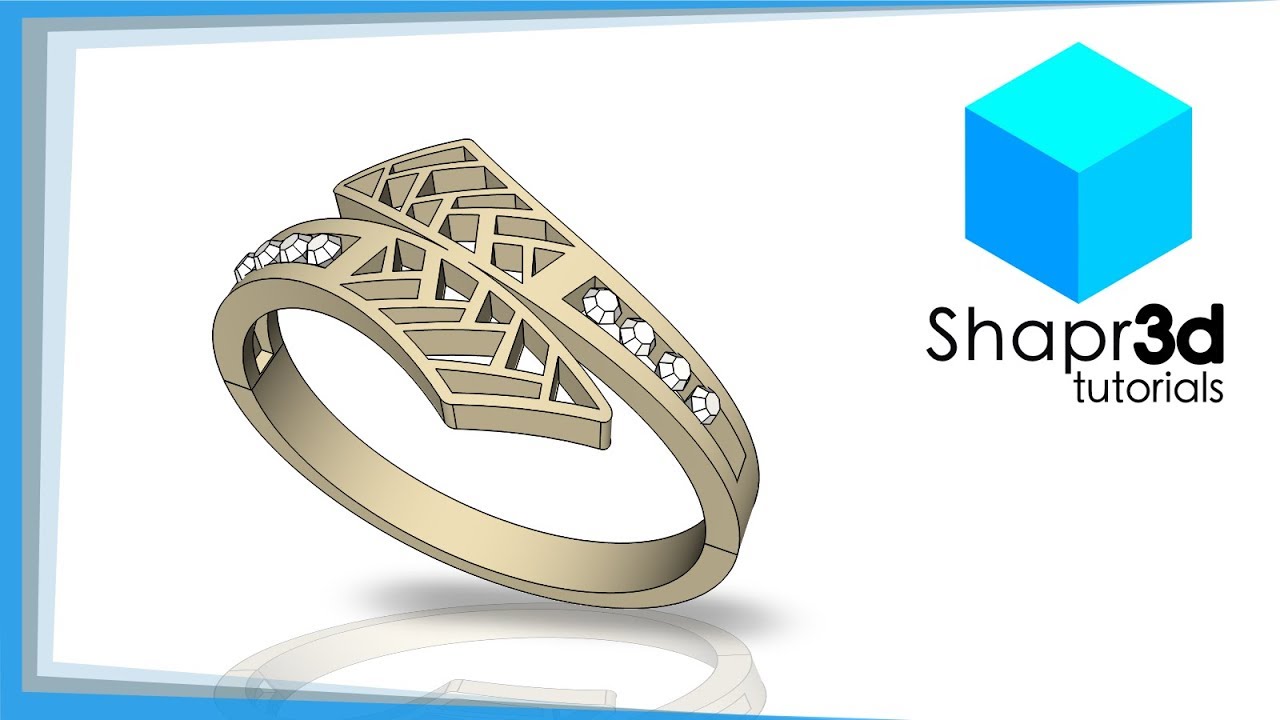 SHAPR3D Tutorials - Fancy Ring - BEGGINER