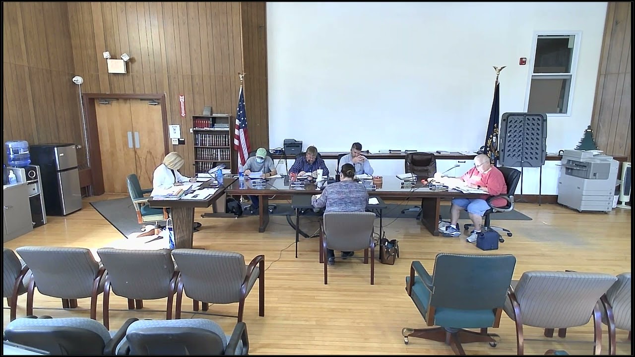 Town of Tilton Meeting Video