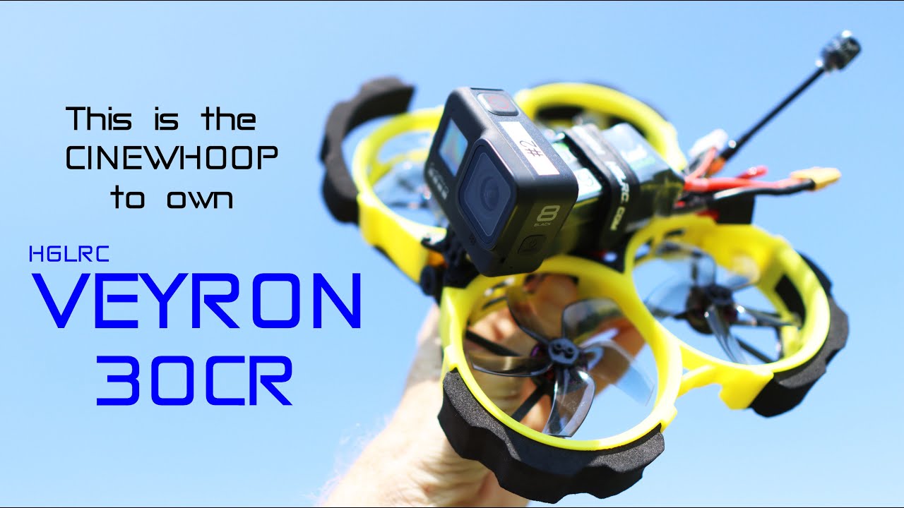 The VEYRON 30CR Drone is the BEST Analog Cinewhoop I own