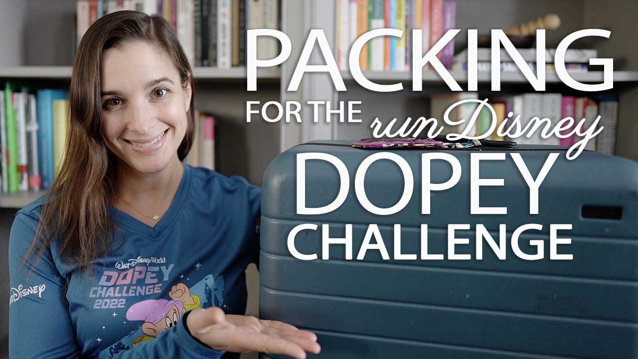 PACKING for the runDisney Dopey Challenge | 2022