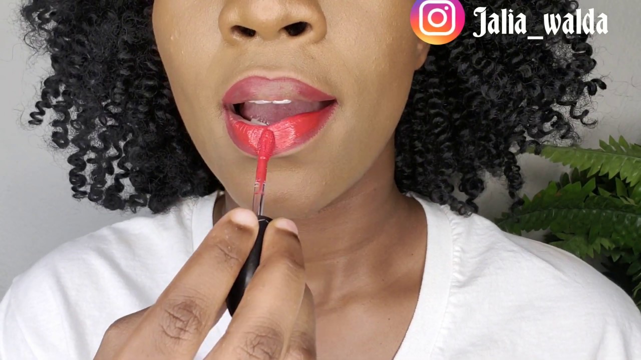 How to apply liner & lipstick for a perfect  lip for beginners/Jalia Walda