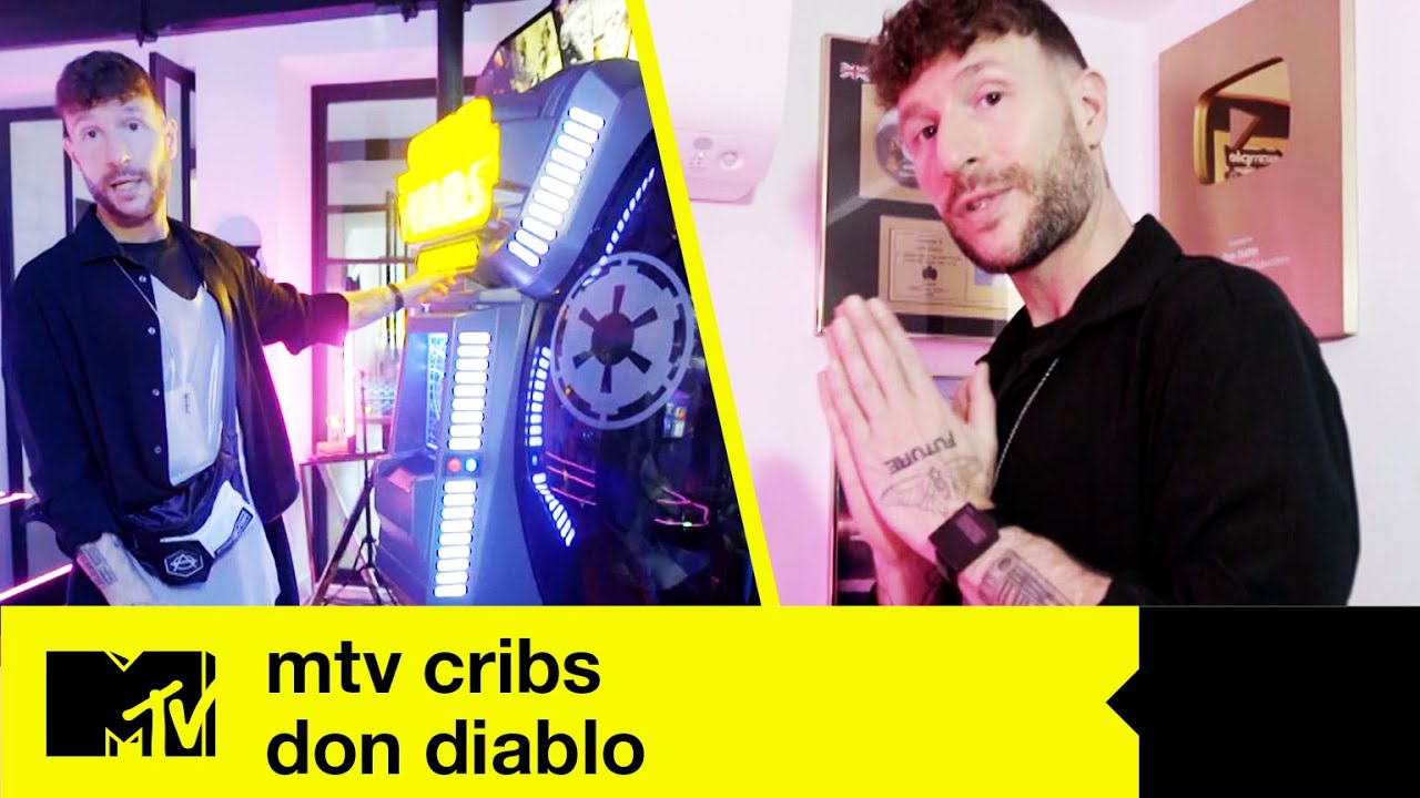 EP#6: Superstar DJ Don Diablo's Awesome Amsterdam Den | MTV Cribs