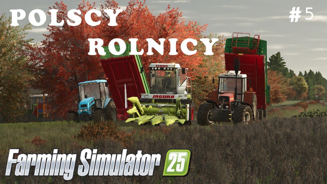 AKCJA KUKURYDZA 😱 JOHN DEERE ZA MAPĄ  POLSCY ROLNICY# 5