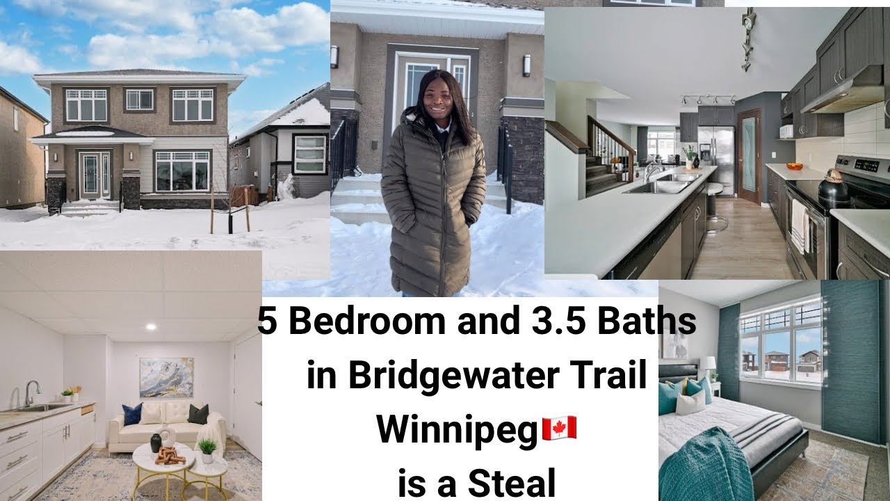 Winnipeg Home Tour: 5 Bed, 3.5 Bath in Bridgewater Trail