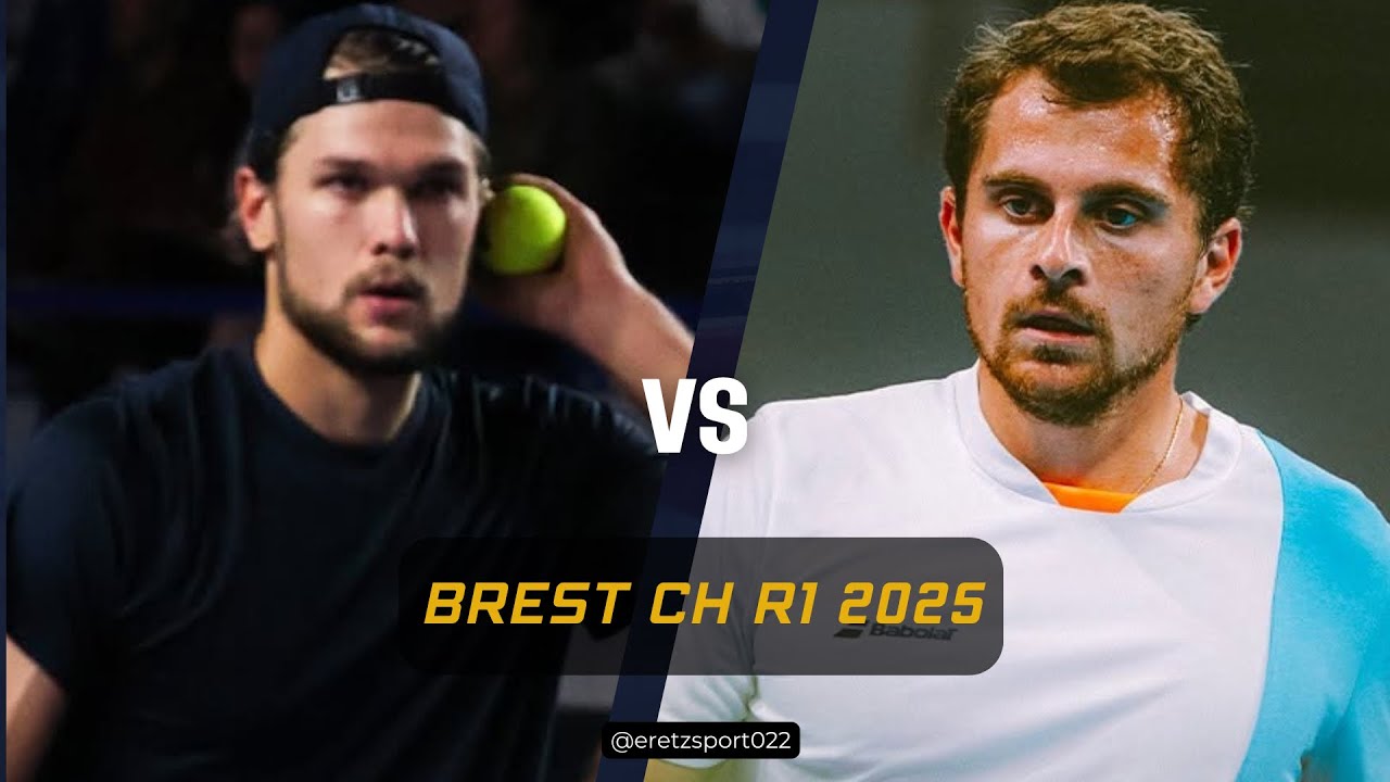 Brest Challenger 2025 R1: Otto Virtanen [6] vs. Clement Tabur [Q] Condensed Match