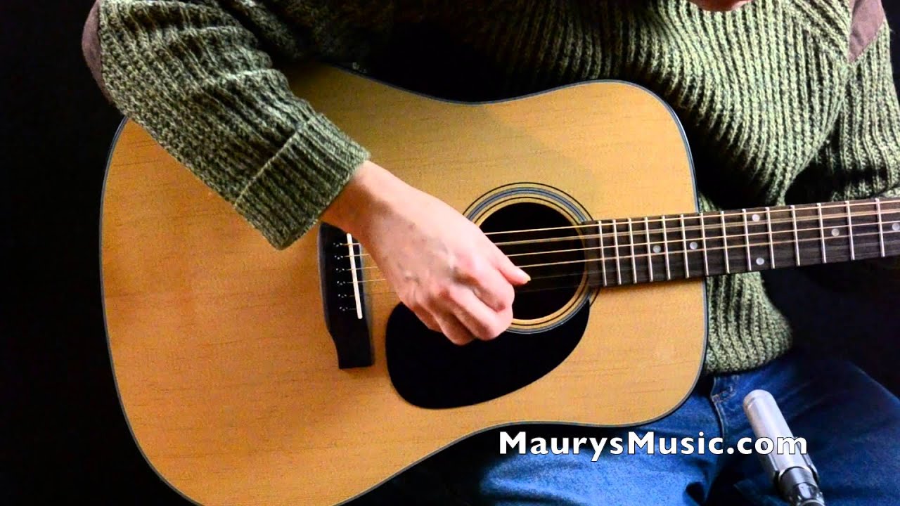 The Blueridge BR-40 at Maury's Music