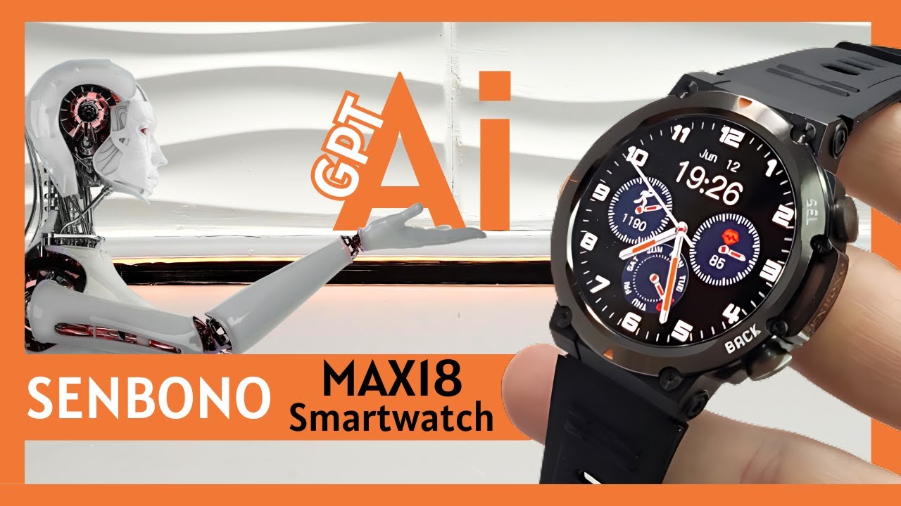 Best Budget Ai Smartwatch? - SENBONO MAX18 Review