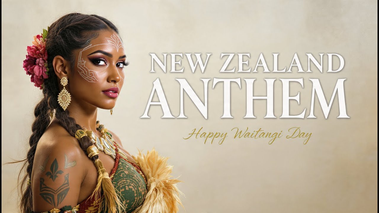 New Zealand National Anthem - God Defend New Zealand | Waitangi Day 2026 🇳🇿