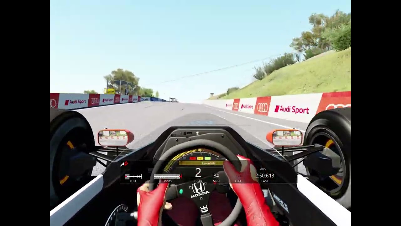 AC Bathurst MP4/5 faster lap
