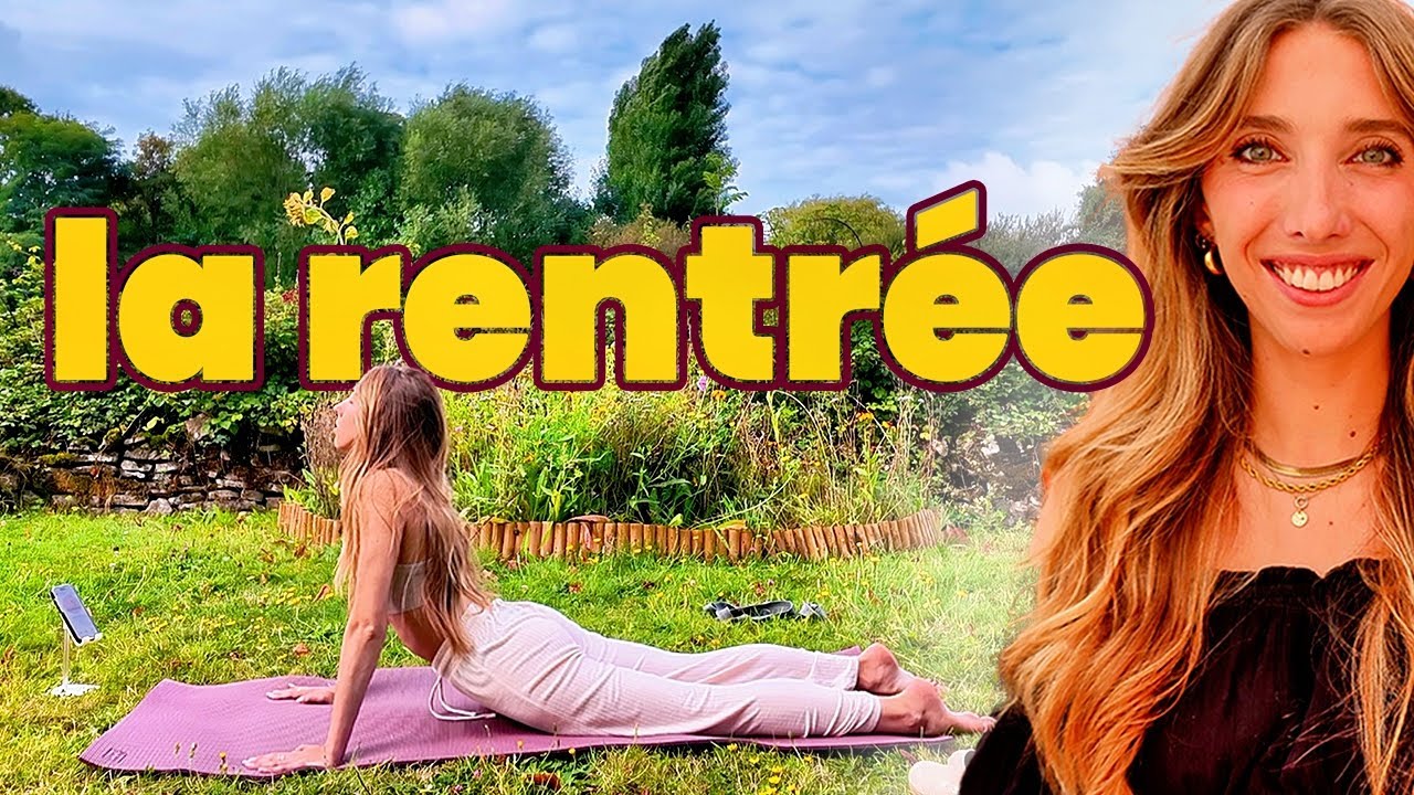 C’EST LA RENTRÉE !!!!! (+ mes nouvelles habitudes) 