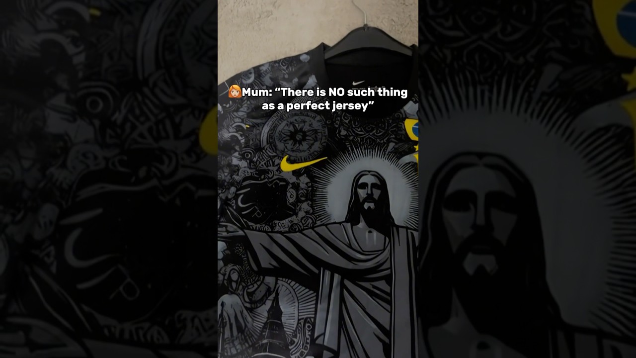 This brazil jersey has to have infinite aura, Link in bio #brasil #football #soccer