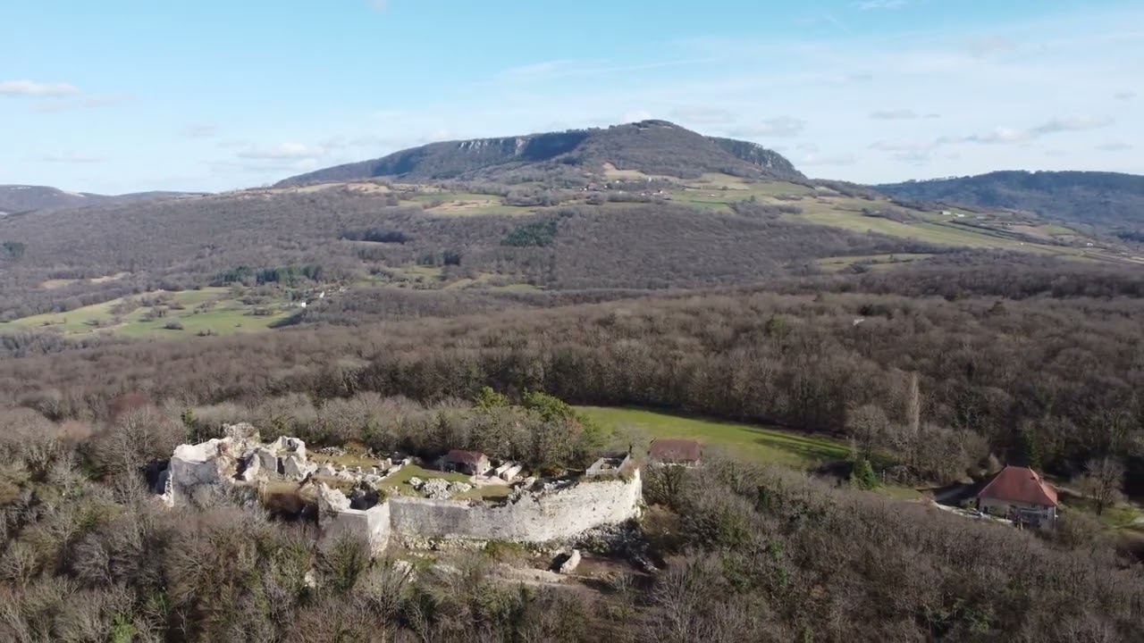 Château de Vaulgrenant - Pagnoz | 4K | Drone video