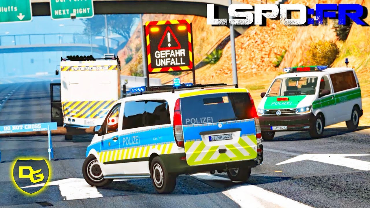 ❌ GEFAHR auf der AUTOBAHN ❌ - GTA 5 LSPD:FR #199 - Daniel Gaming - Deutsch