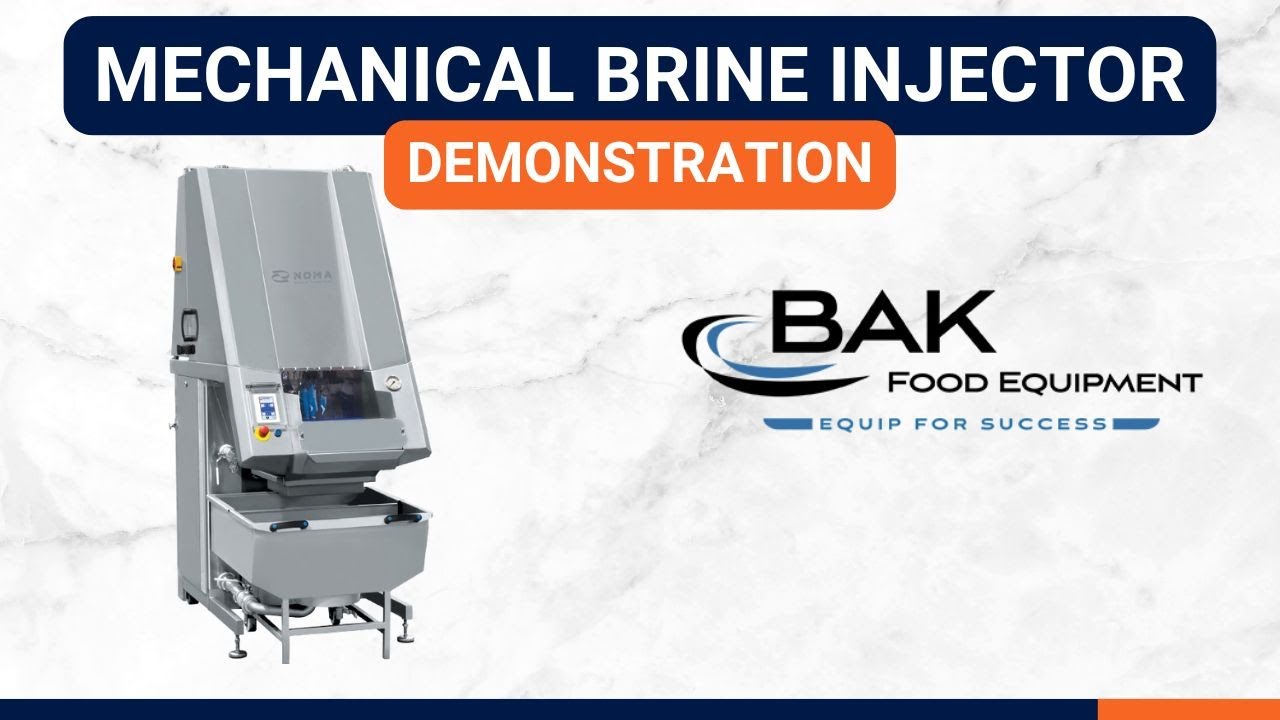 Mechanical Brine Injector (MHM-21) - Food Processing Equipment