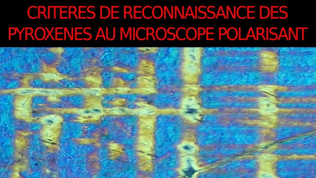 # Pyroxènes, critères de reconnaissance en LPnA vs LPA, SVT, Hervé Kempf, lycée de l'Elorn