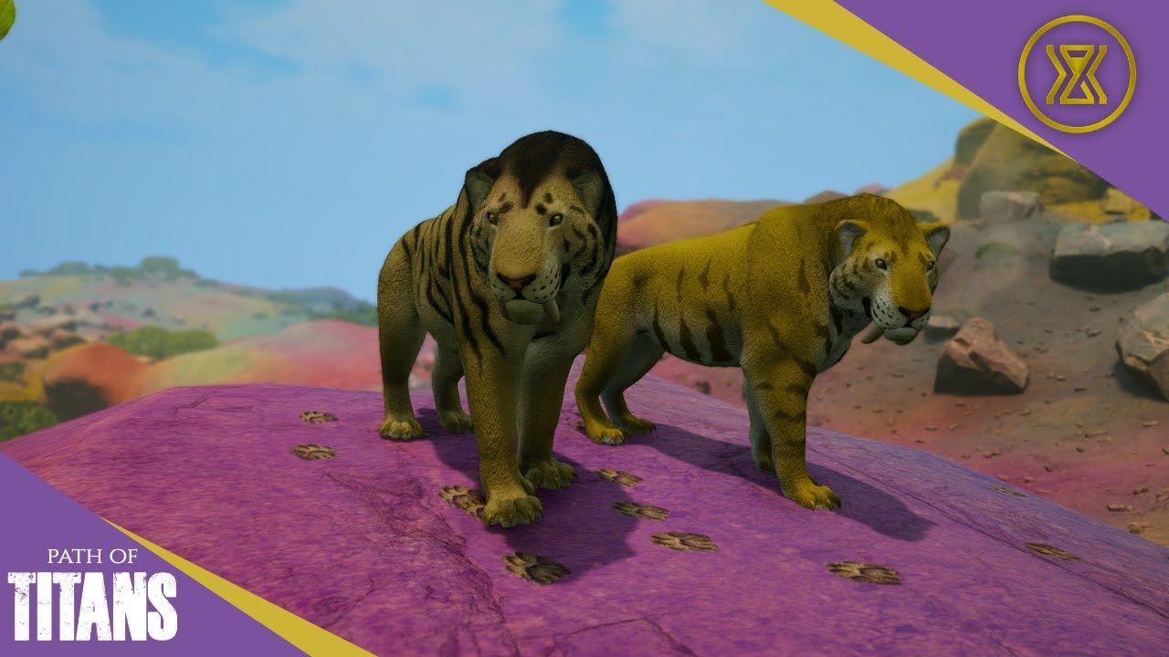 SMILODON is pouncing into Path of Titans! - Mod Update | Path of Titans