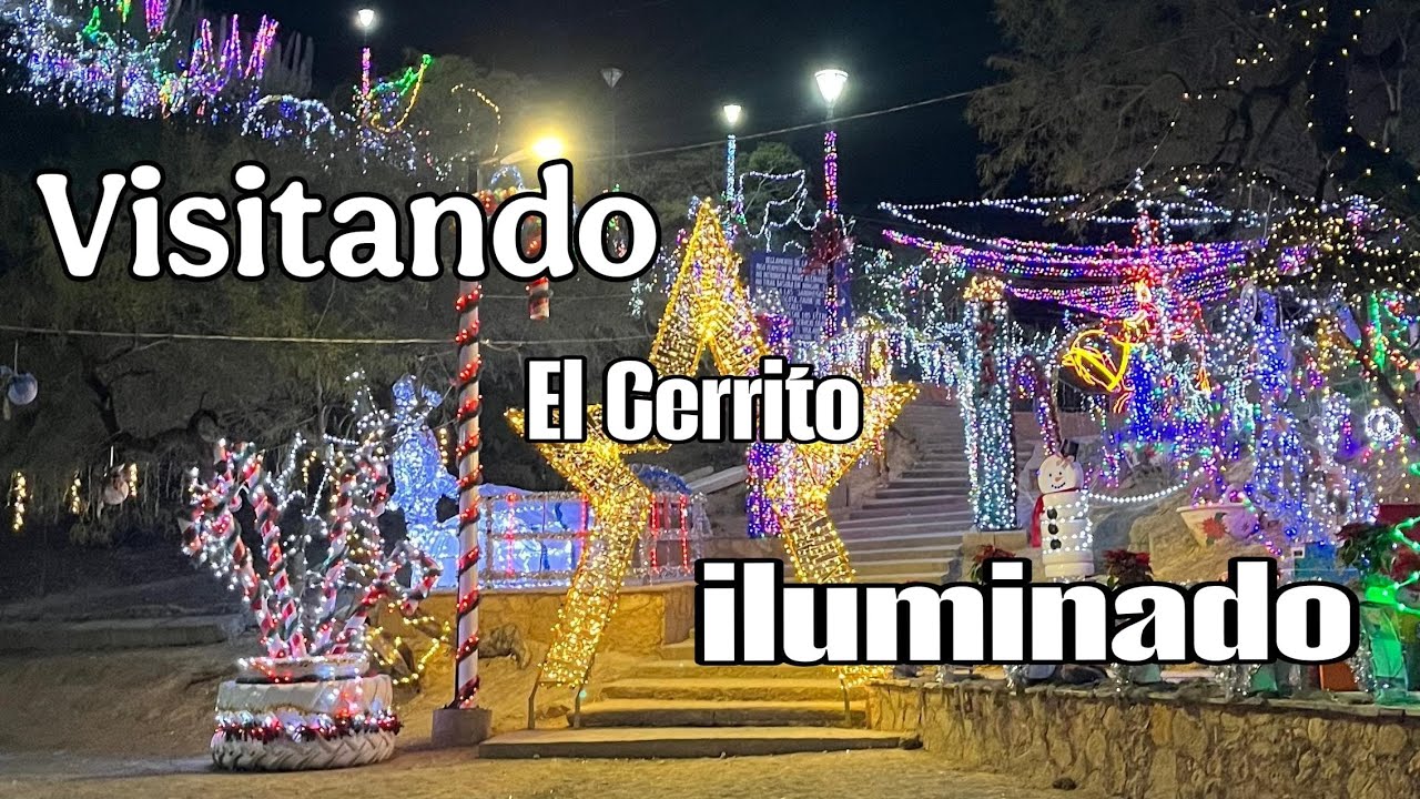 Visitamos El Cerrito | iluminado De San Sebastián Zinacatepec 
