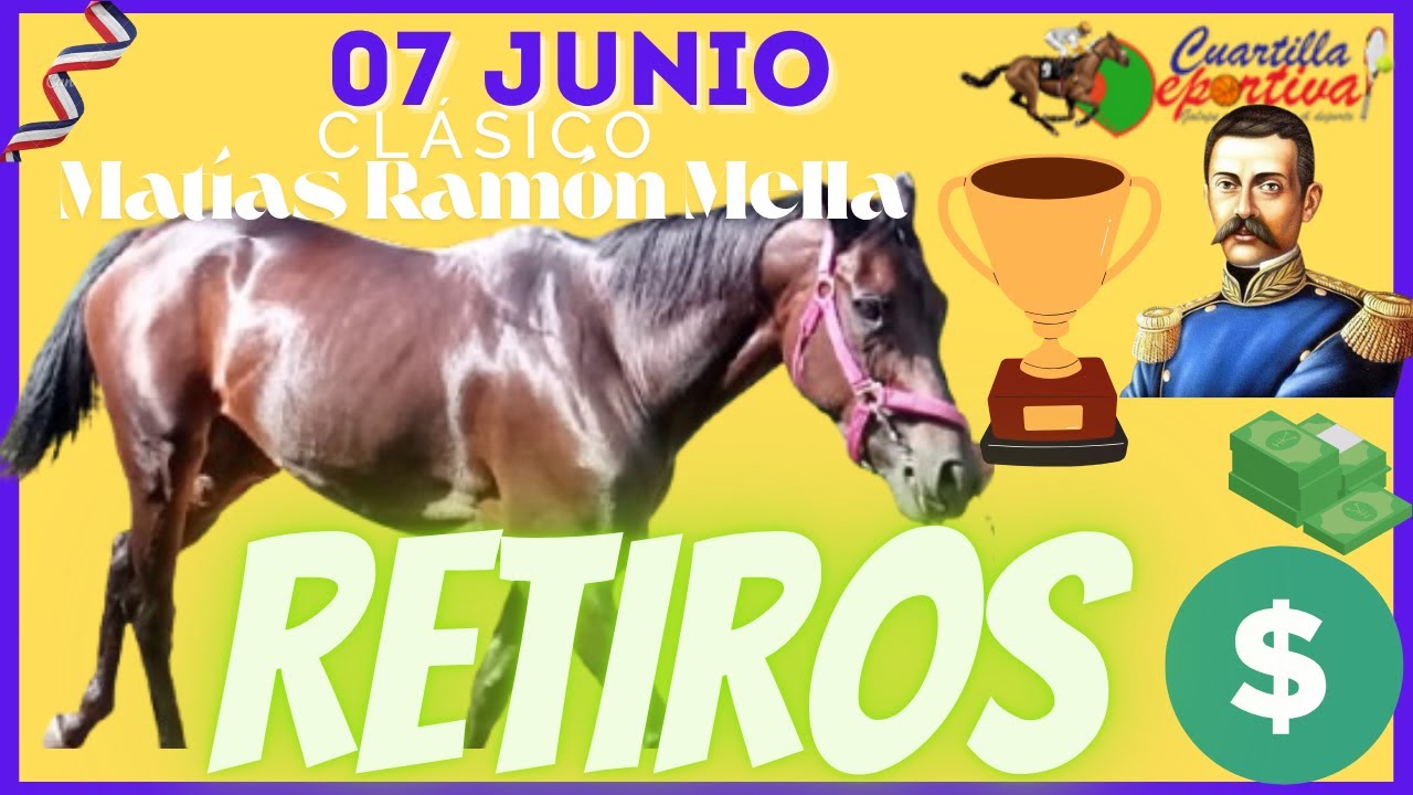 🏆Triple Corona ♕♕♕Clásico Matías R. Mella 🏆(G-1)🏆🏇🏇🏾RETIROS SÁBADO 03🏇🏾💲8.7 millones💲en el poolpote💲