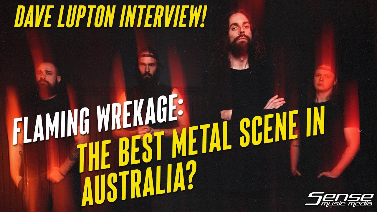 FLAMING WREKAGE's Dave Lupton: The Best Metal Scene In Australia (INTERVIEW)