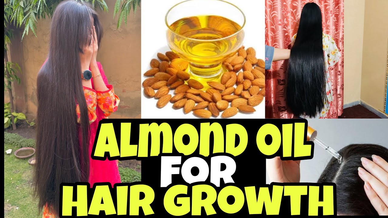 Almond oil for hair growth || Almond oil for hair,skin and health 