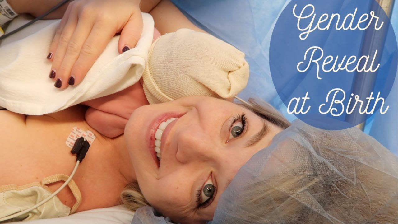 SURPRISE GENDER LIVE BIRTH – Official Gender Reveal | Brad and Rach