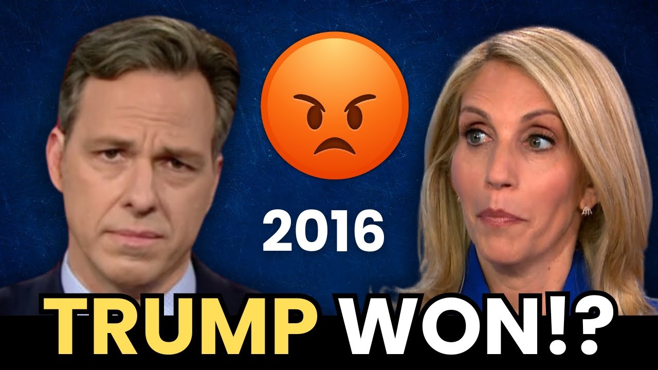 *2016 Version* - Watch CNN go from EXCITED to DEVASTATED on Election Night
