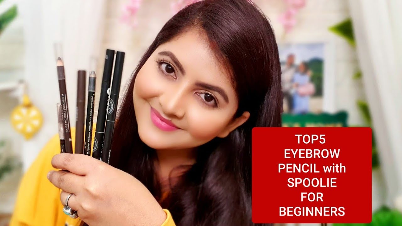 TOP5 eyebrow pencil with spoolie for beginners | RARA |best & affordable eyebrow pencil for everyday