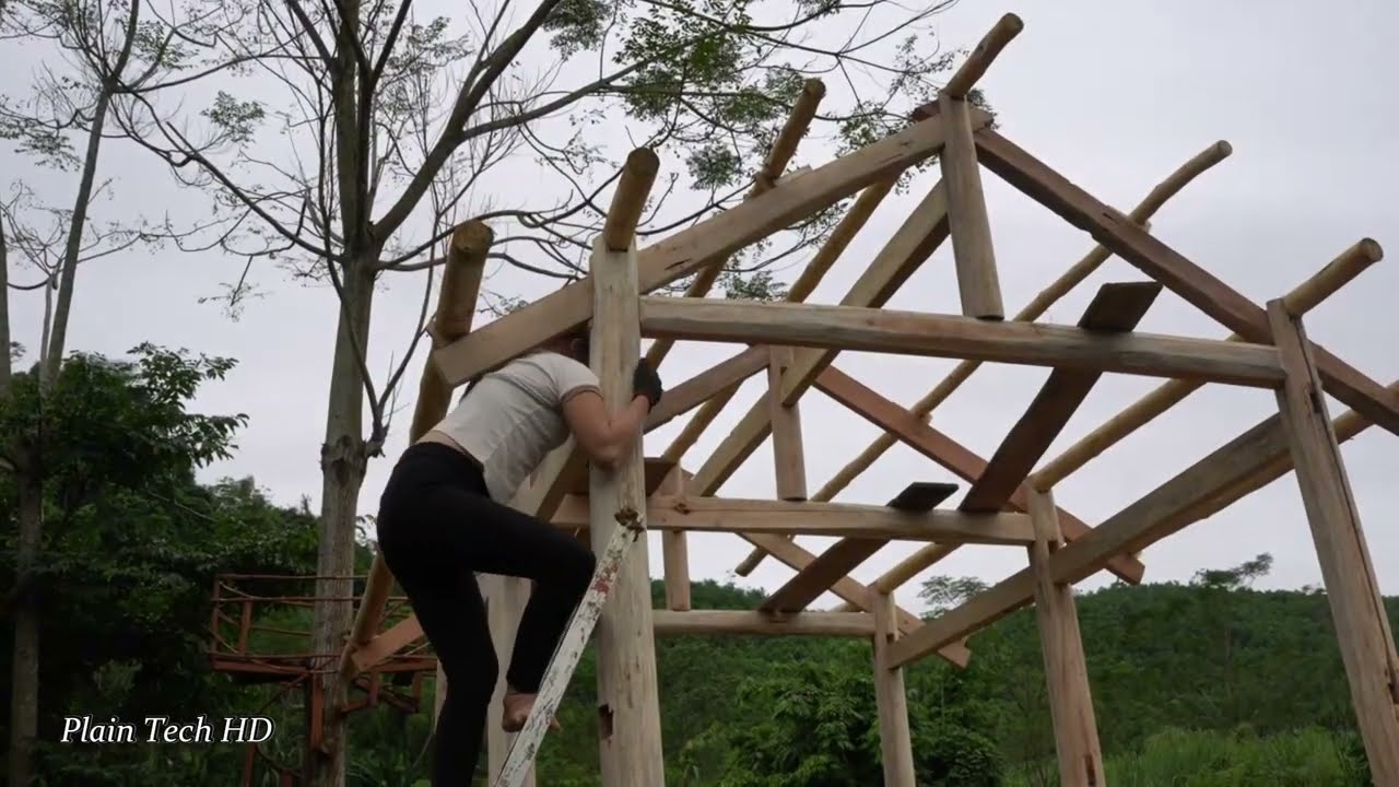 TIMELAPSE: Young Woman Abandons City Life To REVIVE Her Grandmother's Old House