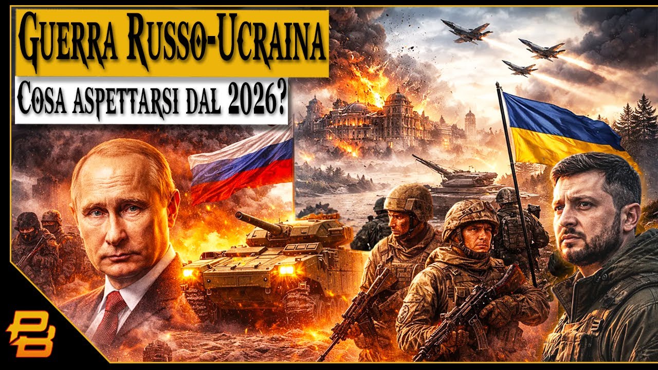 Live #549 ⁍ Guerra Russo-Ucraina - Cosa aspettarsi dal 2026?  Aggiornamento - Con: Gen. Capitini